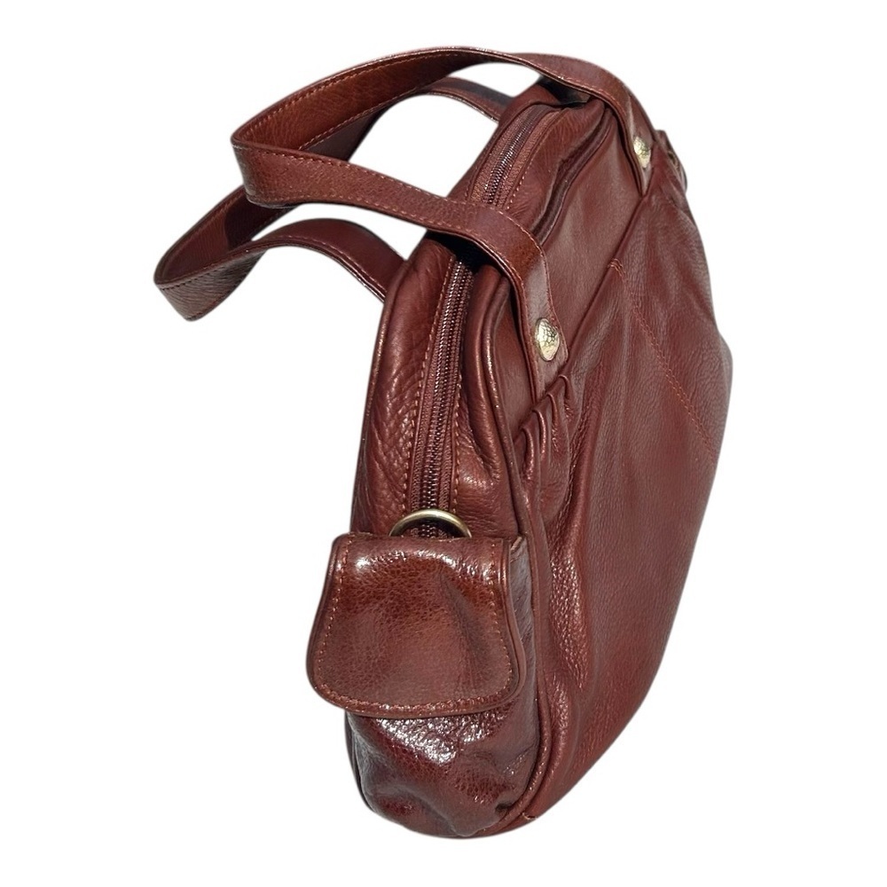 New Osgoode Marley Brandy Brown Cowhide Leather Shoulder Crossbody Bag — image 2 of 5